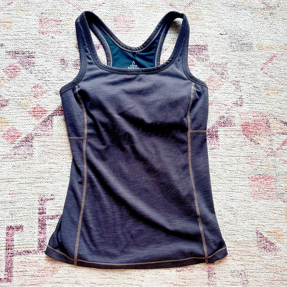 PrAna• racerback athletic tank top